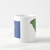 Drapeau de Carolinian du sud + Tasse de carte (Centre)