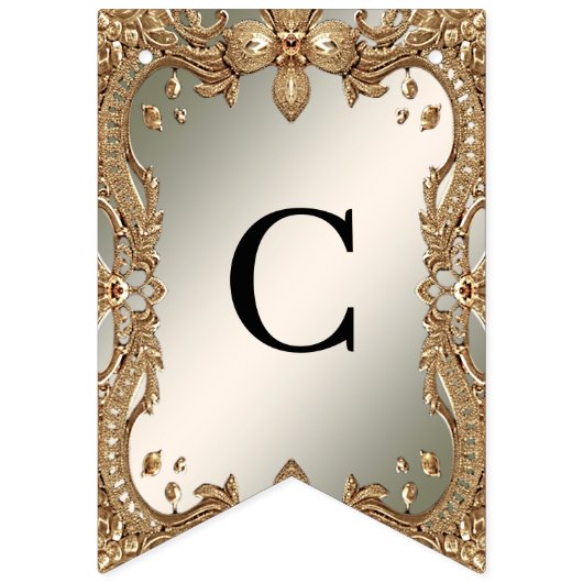 Drapeau de charpente dorée (Premier drapeau)