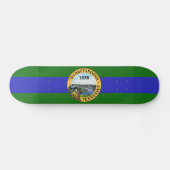 Drapeau de Chattanooga, Tennessee Skateboard (Horz)