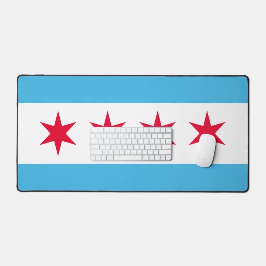 Drapeau de Chicago, Illinois (Clavier et souris)