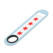 Drapeau de Chicago, Illinois (Dos Angle)