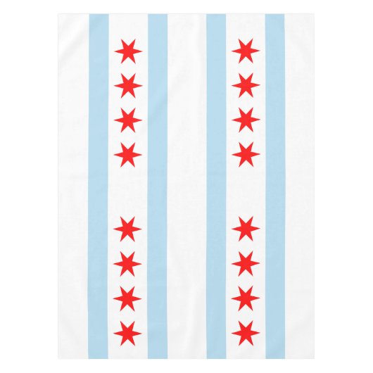 Drapeau de Chicago, Illinois Nappe (Devant)