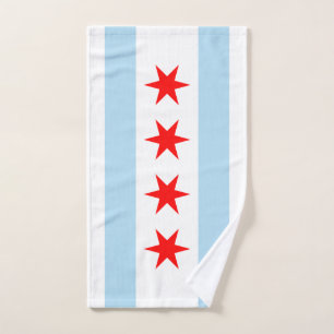 Drapeau de Chicago, l'Illinois