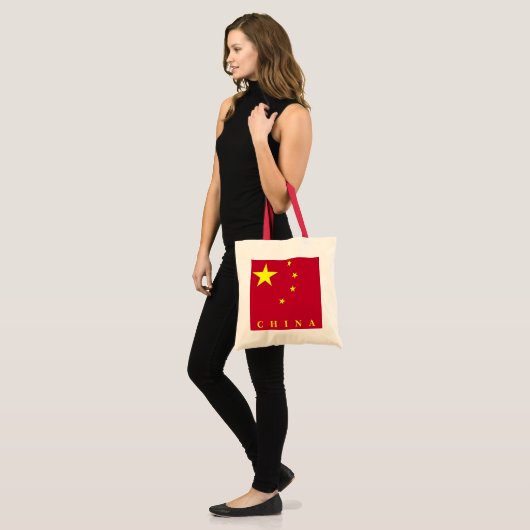 Drapeau de Chine sac (Devant (modèle))