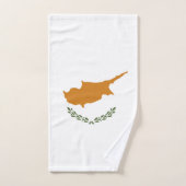 Drapeau de Chypre (Serviette à main)