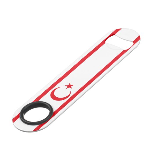 Drapeau de Chypre du Nord (Devant angulaire)