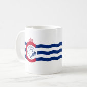 Drapeau de Cincinnati, Mug de café Ohio (Devant gauche)