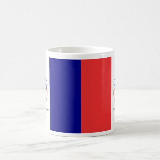 Drapeau de Cleveland, Ohio Coffee Mug (Centre)