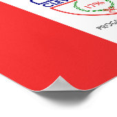 Drapeau de Cleveland, Ohio Poster (Coin)