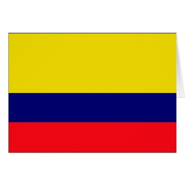 Drapeau de Colombie (Devant horizontal)