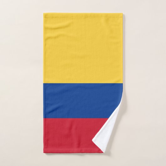 Drapeau de Colombie (Serviette à main)