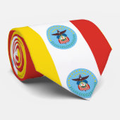 Drapeau de Columbus, Cravate de l'Ohio (Roulé)
