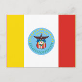 Drapeau de Columbus, Ohio Carte postale (Devant)