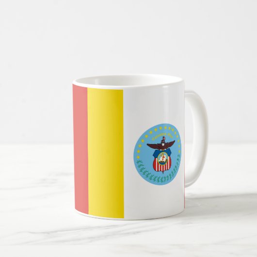 Drapeau de Columbus, Ohio Coffee Mug (Devant droit)