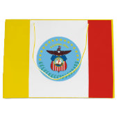 Drapeau de Columbus, Ohio Grand sac cadeau (Devant)