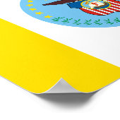 Drapeau de Columbus, Ohio Poster (Coin)