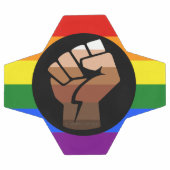 Drapeau de couleur des personnes queer de Slippery (Plat)
