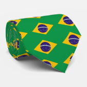 Drapeau de cravate du Brésil (Roulé)