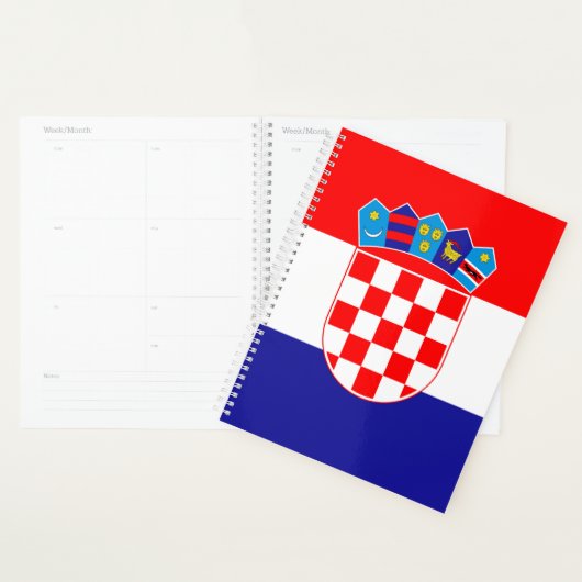 Drapeau de Croatie (Devant avec enveloppe)