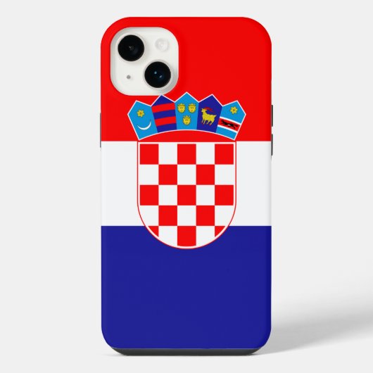 Drapeau de Croatie (Verso)