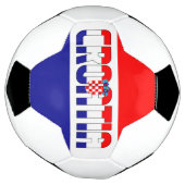 Drapeau de Croatie adorable patriotique (Tourné)