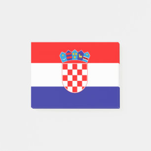 Drapeau de Croatie Post-it® Notes