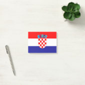 Drapeau de Croatie Post-it® Notes (Bureau)