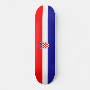 Drapeau de Croatie Skateboard