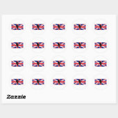 Drapeau de crosse Autocollant IRock UK (Feuille)