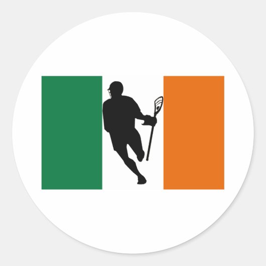 Drapeau de crosse IRock Irlande Sticker (Devant)