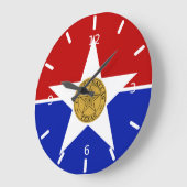Drapeau de Dallas Grande Horloge (Angle)