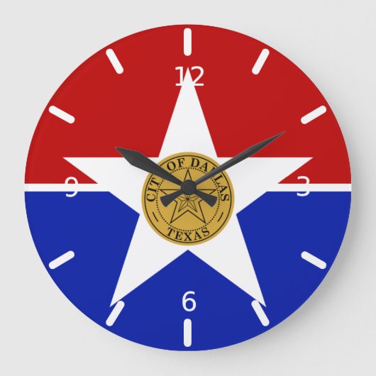 Drapeau de Dallas Grande Horloge (Recto)