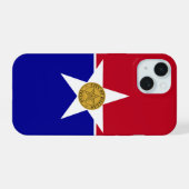 Drapeau de Dallas, Texas (Verso Horizontal)