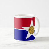 Drapeau de Dallas, Texas Coffee Mug (Devant droit)