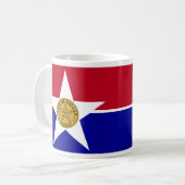 Drapeau de Dallas, Texas Coffee Mug (Devant gauche)