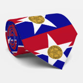 Drapeau de Dallas, Texas Cravate (Roulé)