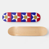 Drapeau de Dallas, Texas Skateboard (Horz)