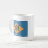 Drapeau de Delawarean + Tasse de carte (Devant gauche)