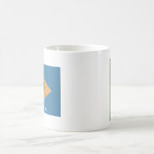 Drapeau de Delawarean + Tasse de carte (Centre)