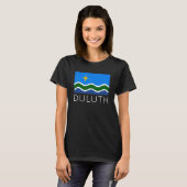 Drapeau de Duluth, MN T-Shirt (Devant entier)