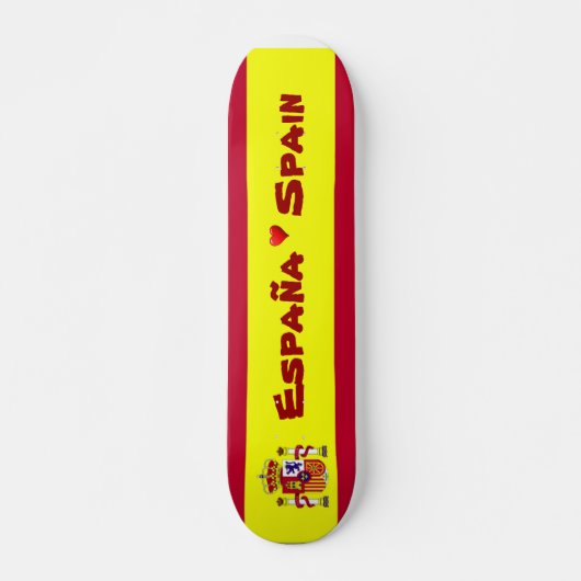 Drapeau de Espagne Skateboard (Devant)