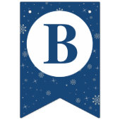 Drapeau de fanion de Baby Shower - Bébé garçon (Troisième drapeau)