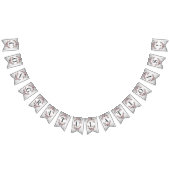 Drapeau de fete florale rose et blanc (Tout)