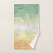 Drapeau de fierté abstrait boho délirant Genderflo (Serviette à main)