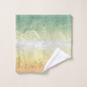 Drapeau de fierté abstrait boho délirant Genderflo (Gant de toilette)