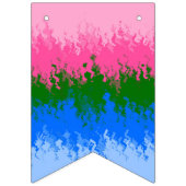 Drapeau de fierté abstrait omniromantique tripant (Premier drapeau)