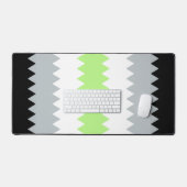 Drapeau de fierté Agender Abstrait Groovy Boho Zig (Clavier et souris)
