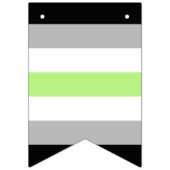 Drapeau de fierté agender – Identité agender LGBTQ (Premier drapeau)