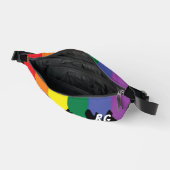 Drapeau de fierté arc-en-ciel LGBT avec texte (Ouvrir)