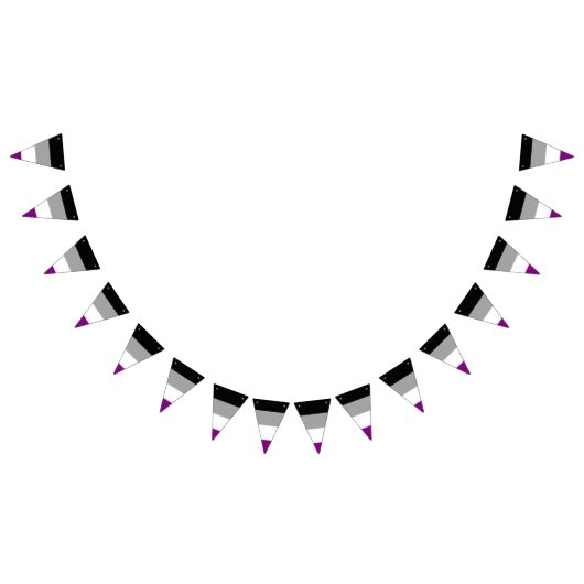 Drapeau de fierté asexué (Tout)